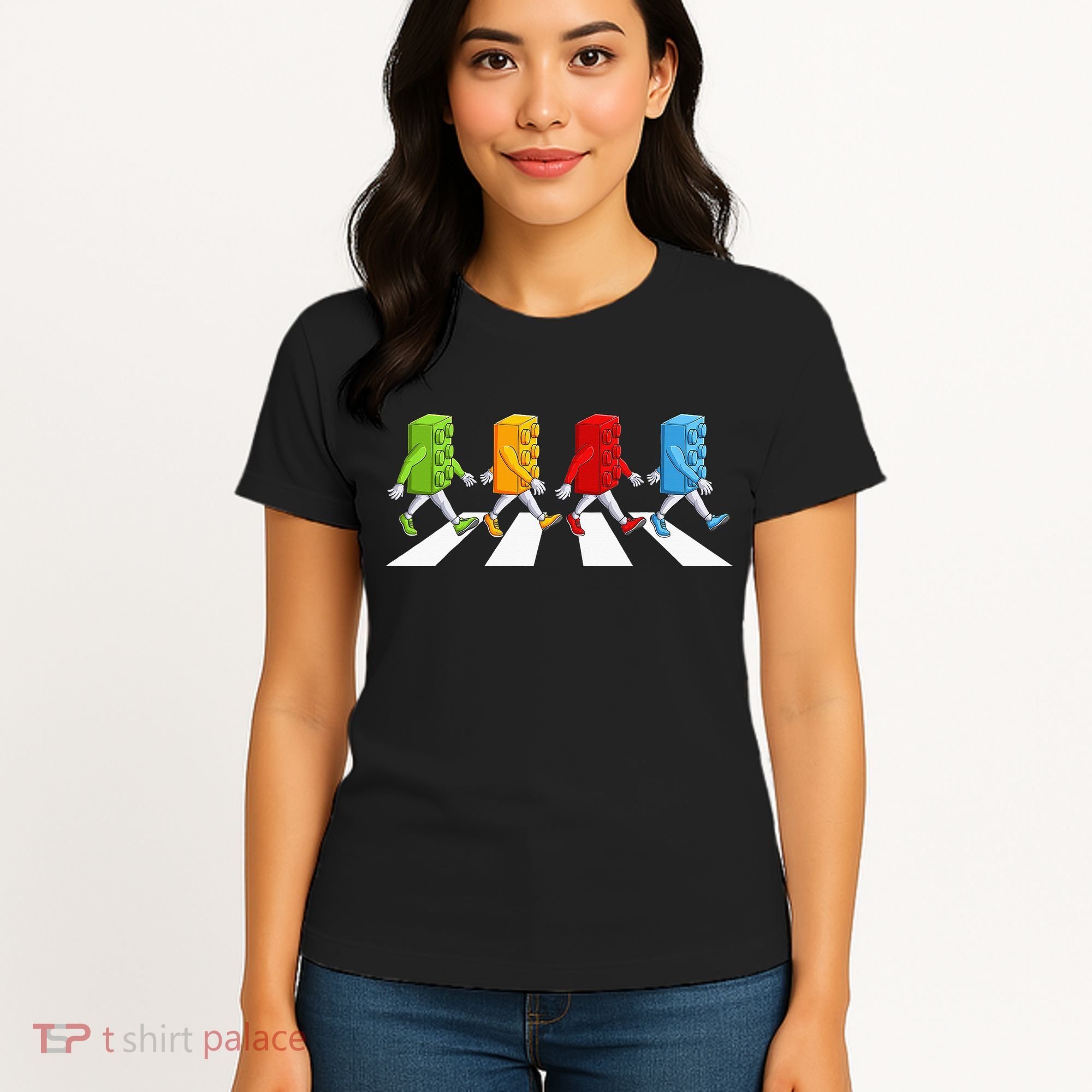Funny Master Builder Brick Blocks Building Women's T-Shirt