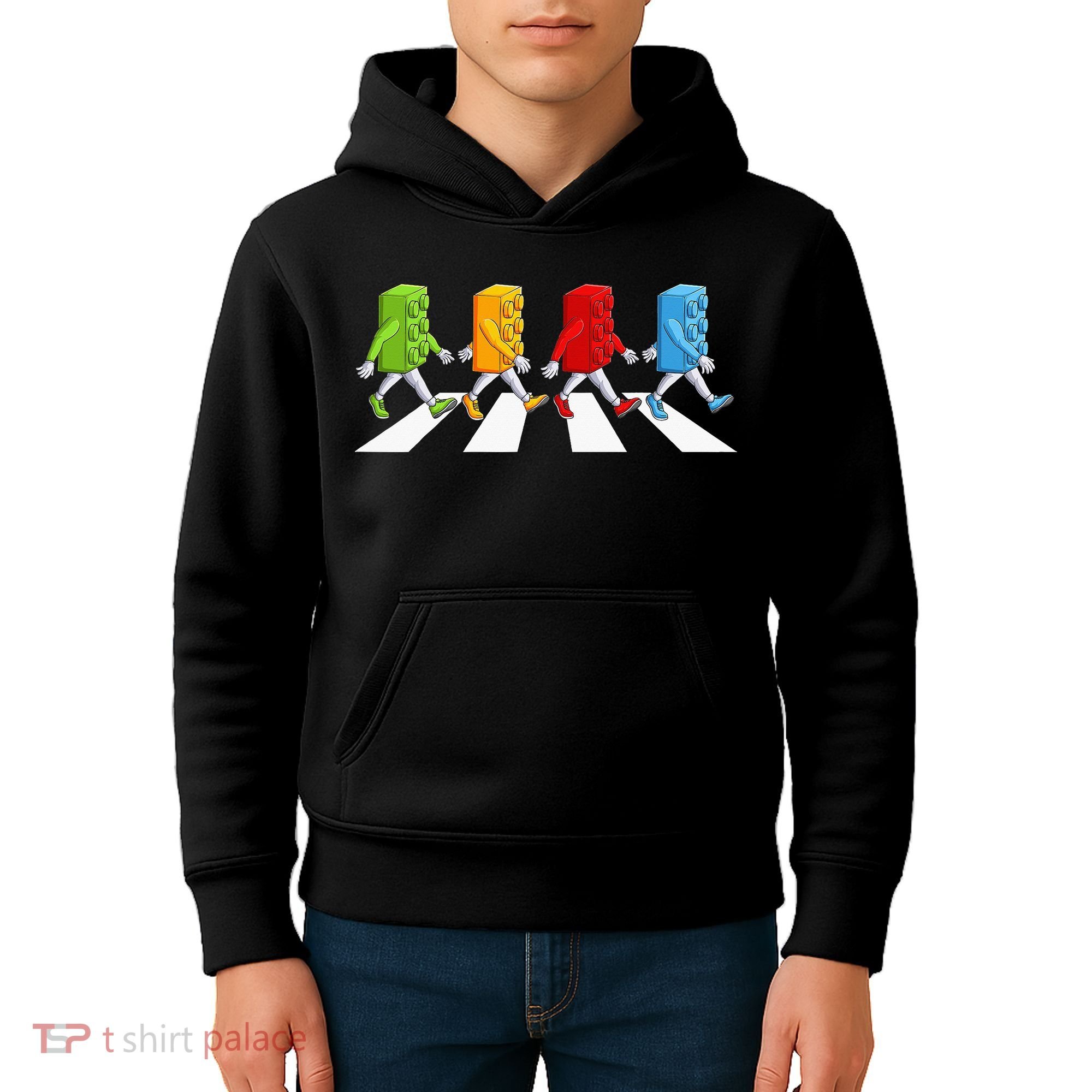 Funny Master Builder Brick Blocks Building Kids Hoodie