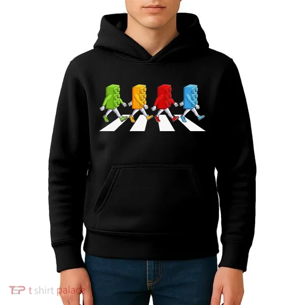 Funny Master Builder Brick Blocks Building Kids Hoodie