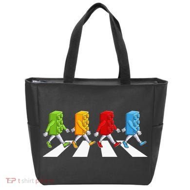 Funny Master Builder Brick Blocks Building Tote Bag