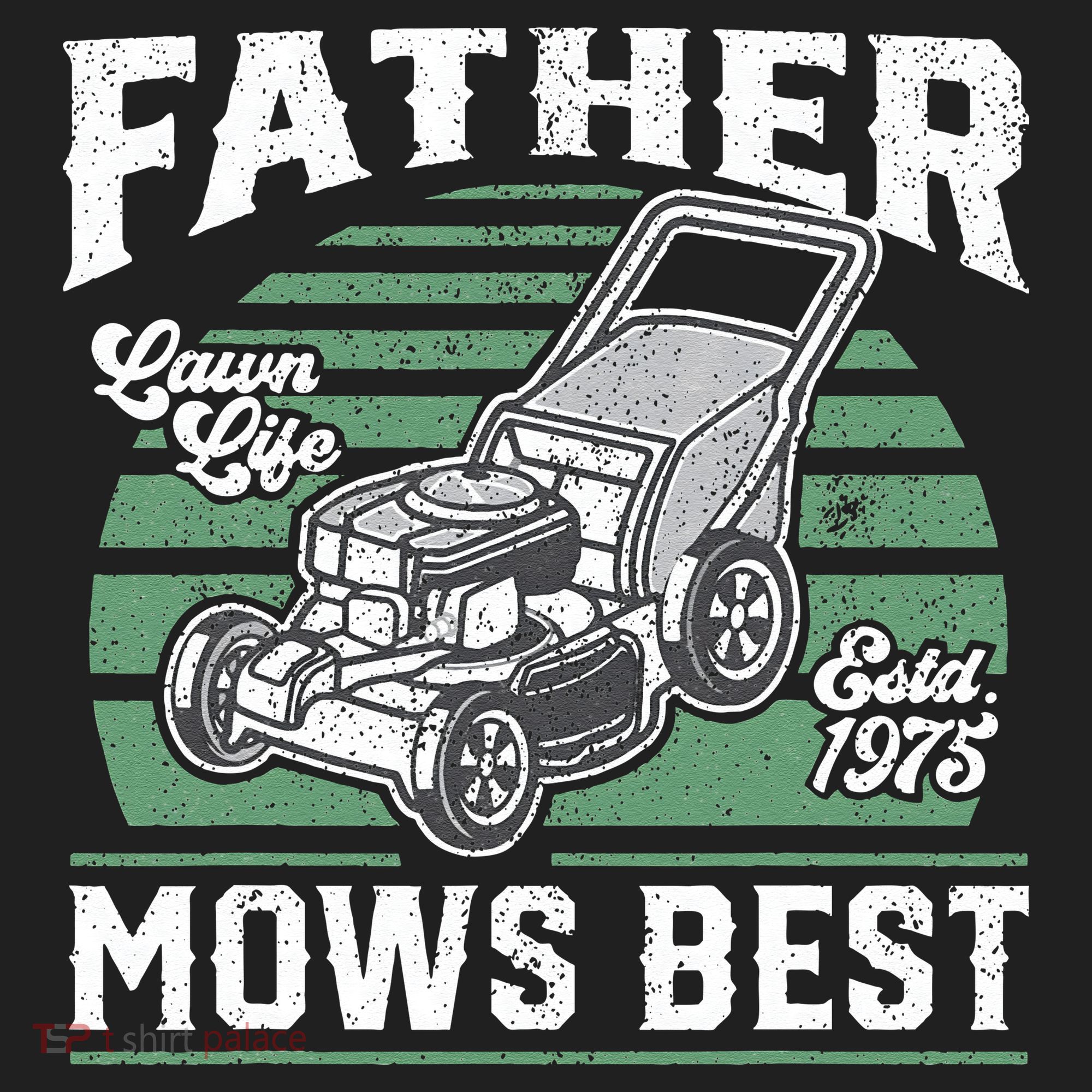 Father Mows Best Funny Lawn Mower Mowing Fathers Day Gift Hat