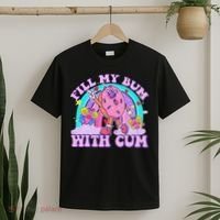 Fill My Bum With Cum Funny Donut Embarrassing Adult Humor T-Shirt thumb 2