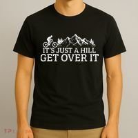 Funny Mountain Bike MTB Cycling Biker Cyclist T-Shirt thumb 3