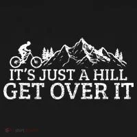 Funny Mountain Bike MTB Cycling Biker Cyclist Ornament thumb 1