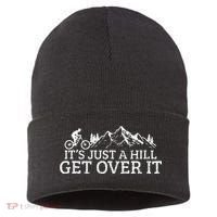 Funny Mountain Bike MTB Cycling Biker Cyclist Sustainable Knit Beanie thumb 0