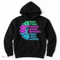 Funny Metastatic Breast Cancer Awareness Care Warrior Hoodie thumb 0