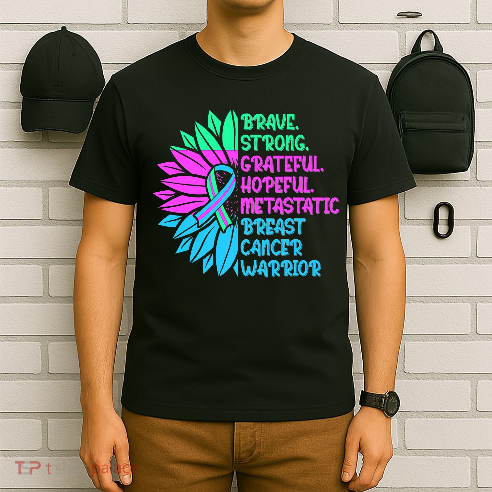 Funny Metastatic Breast Cancer Awareness Care Warrior T-Shirt