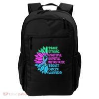 Funny Metastatic Breast Cancer Awareness Care Warrior Backpack thumb 0