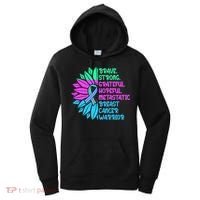 Funny Metastatic Breast Cancer Awareness Care Warrior Women's Hoodie thumb 0
