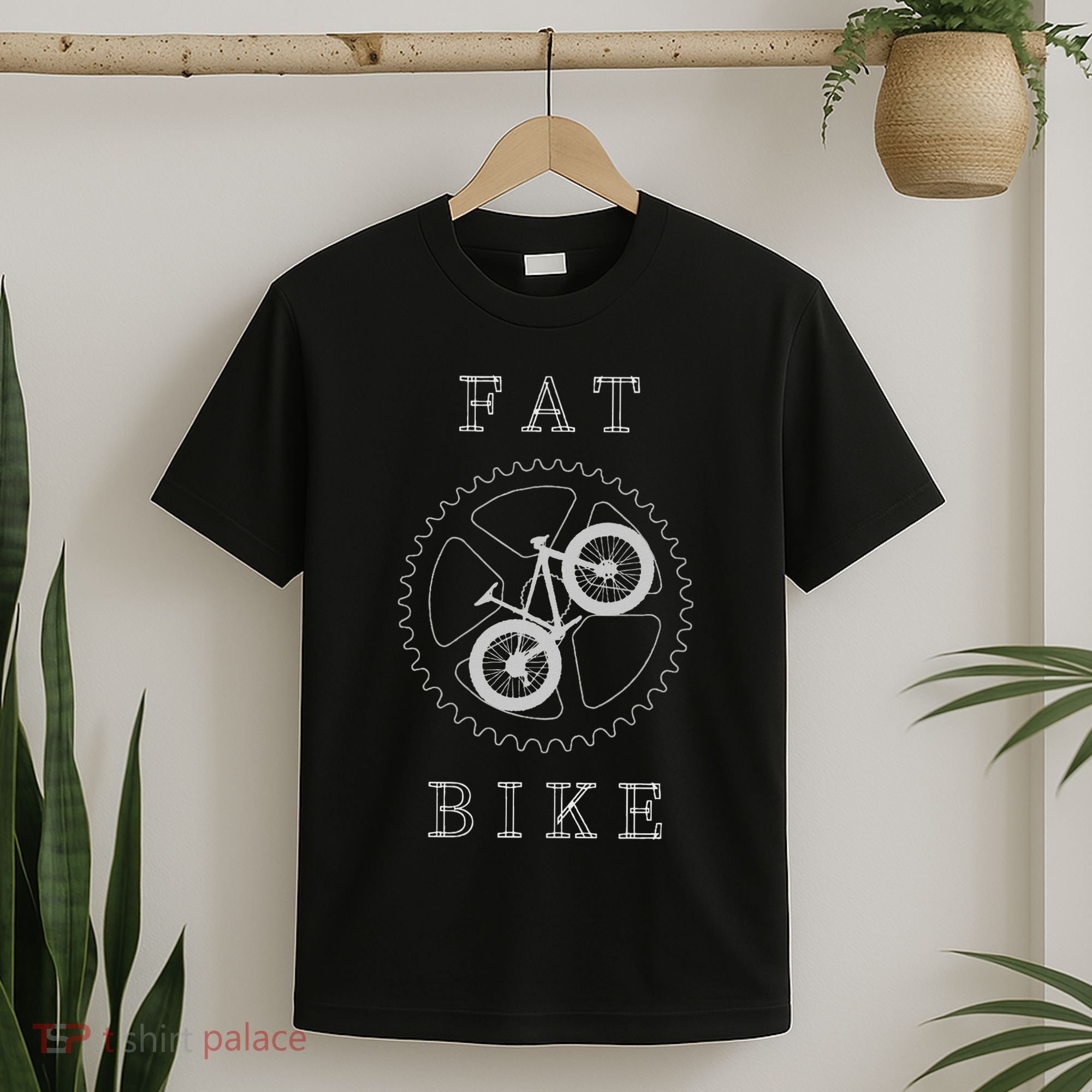 Fat Mountain Bike Bicycle Mtb Cyclist Gift T-Shirt