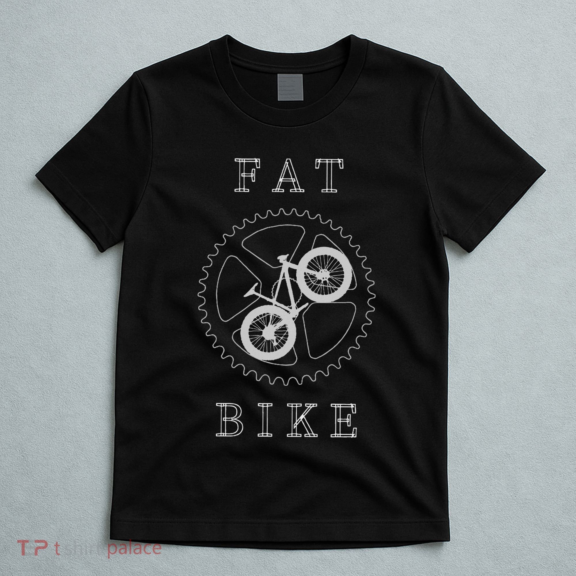 Fat Mountain Bike Bicycle Mtb Cyclist Gift T-Shirt