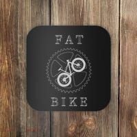 Fat Mountain Bike Bicycle Mtb Cyclist Gift Coaster thumb 0