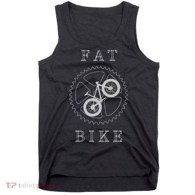Fat Mountain Bike Bicycle Mtb Cyclist Gift Tank Top