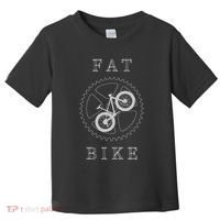 Fat Mountain Bike Bicycle Mtb Cyclist Gift Toddler T-Shirt thumb 0