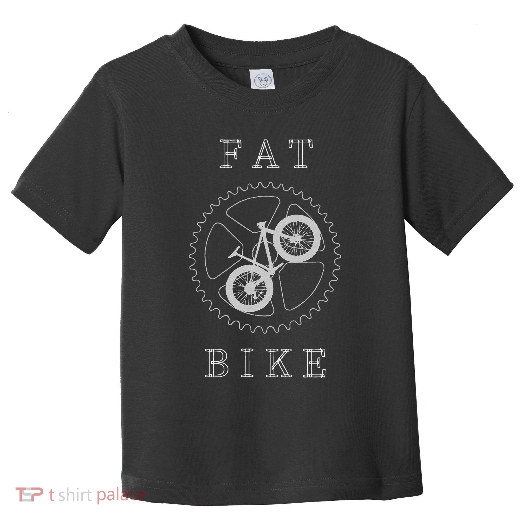 Fat Mountain Bike Bicycle Mtb Cyclist Gift Toddler T-Shirt