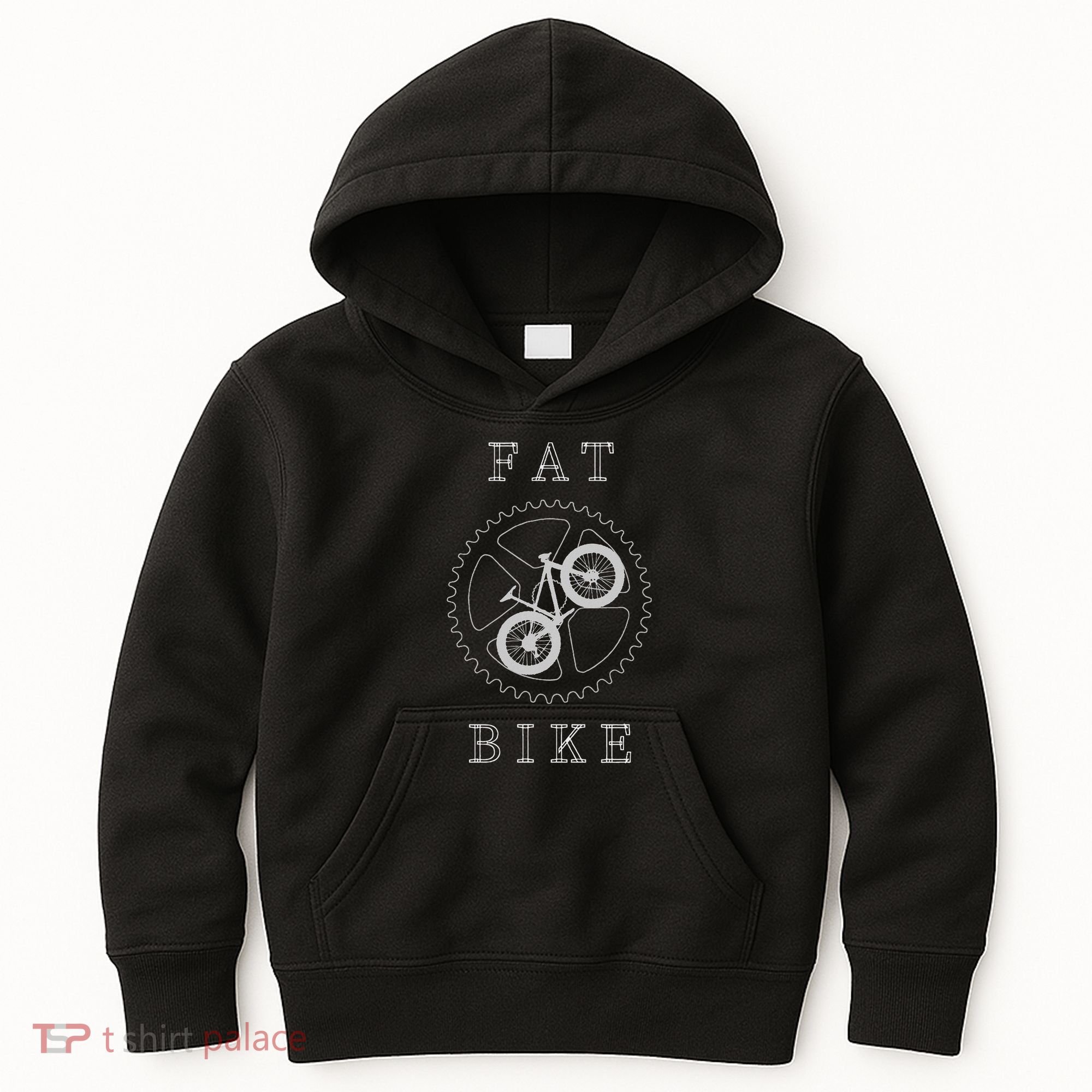 Fat Mountain Bike Bicycle Mtb Cyclist Gift Kids Hoodie