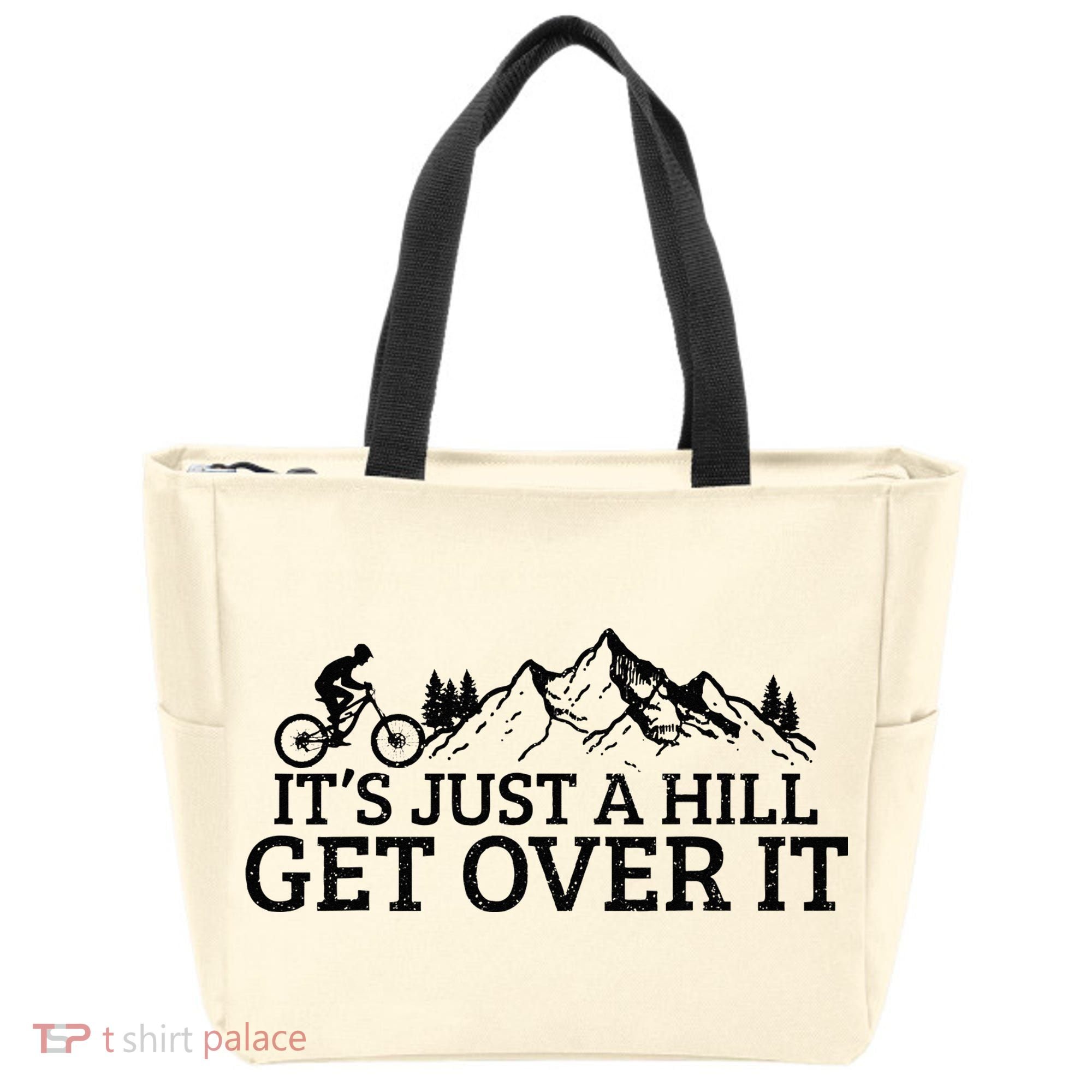 Funny Mountain Bike MTB Cycling Biking Biker Cyclist Gift Tote Bag