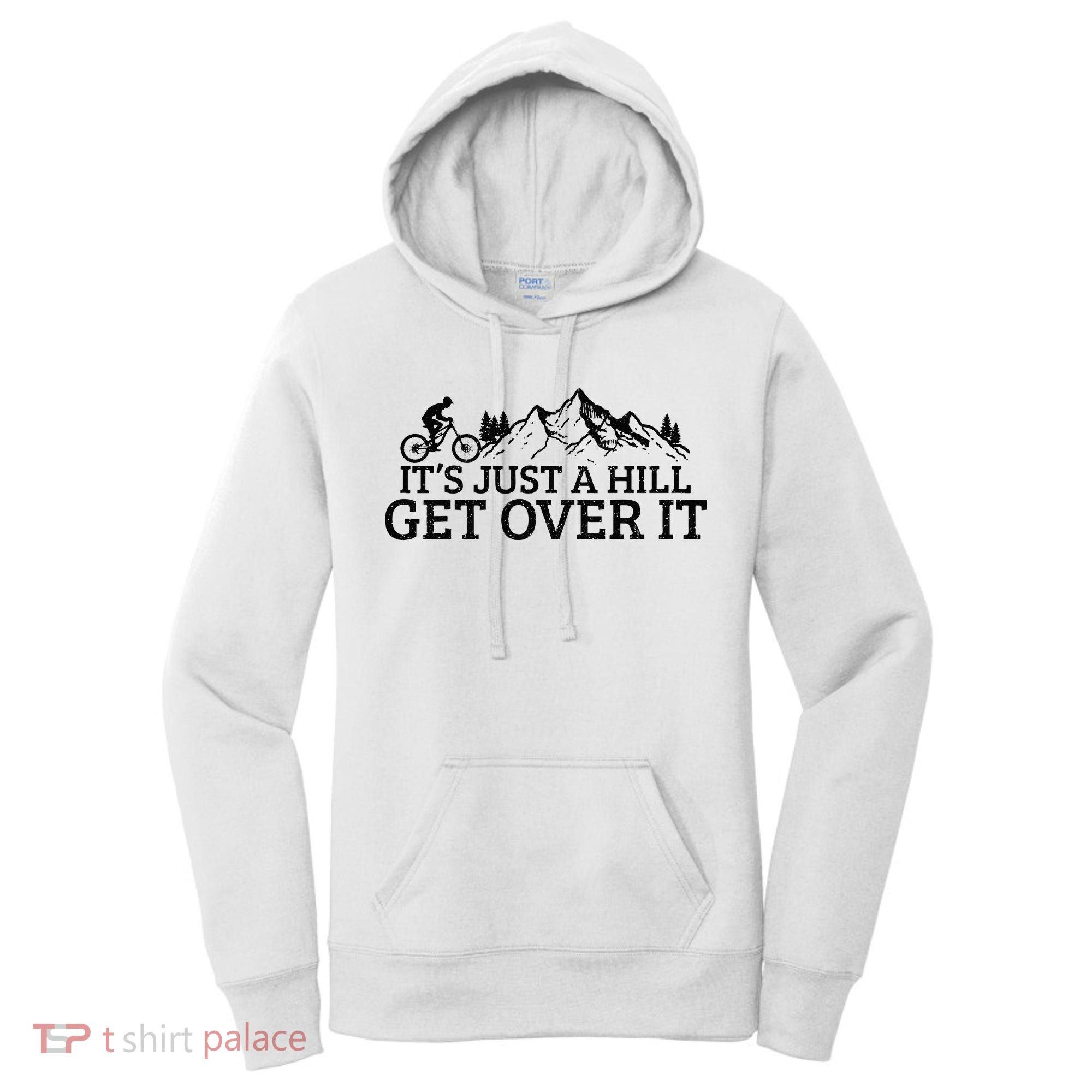 Funny Mountain Bike MTB Cycling Biking Biker Cyclist Gift Women's Hoodie