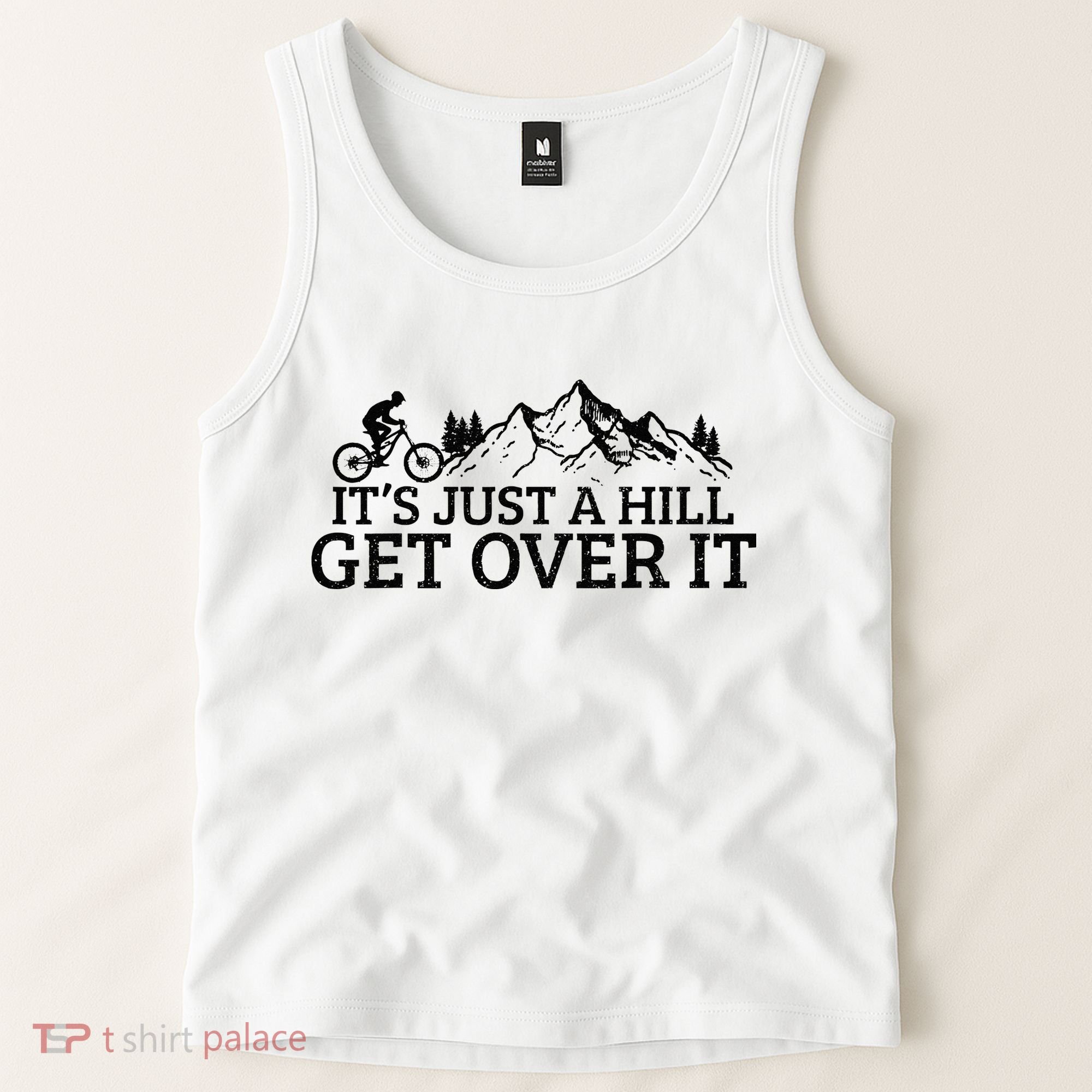 Funny Mountain Bike MTB Cycling Biking Biker Cyclist Gift Tank Top
