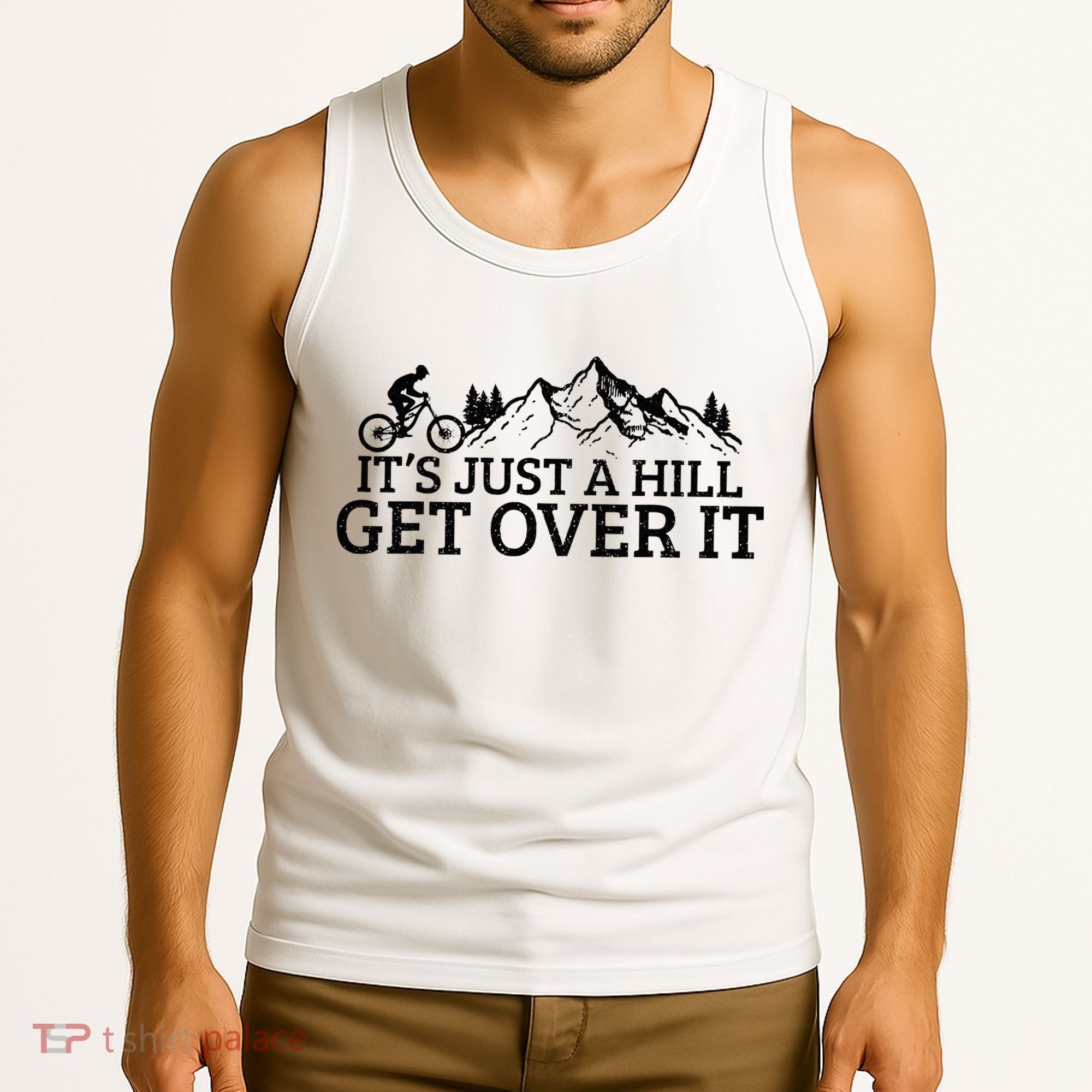 Funny Mountain Bike MTB Cycling Biking Biker Cyclist Gift Tank Top