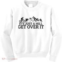 Funny Mountain Bike MTB Cycling Biking Biker Cyclist Gift Kids Sweatshirt thumb 0