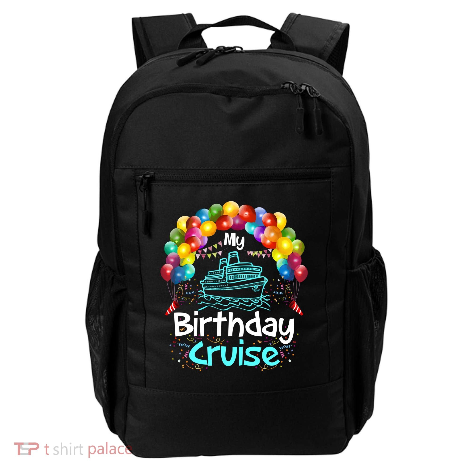 Festive My Birthday Cruise Ship Party And Gift Backpack