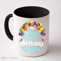 Festive My Birthday Cruise Ship Party And Gift Coffee Mug thumb 0