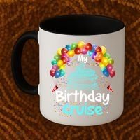 Festive My Birthday Cruise Ship Party And Gift Coffee Mug thumb 2