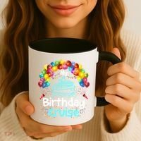 Festive My Birthday Cruise Ship Party And Gift Coffee Mug thumb 3