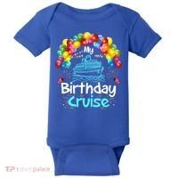 Festive My Birthday Cruise Ship Party And Gift Baby Bodysuit thumb 0