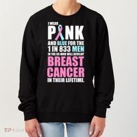 Fundraiser Male Breast Cancer Awareness Women's Sweatshirt thumb 0