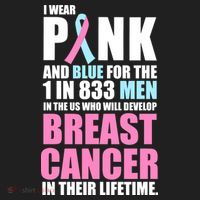 Fundraiser Male Breast Cancer Awareness Women's Sweatshirt thumb 2