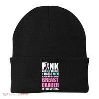 Fundraiser Male Breast Cancer Awareness Beanie thumb 0