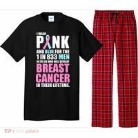 Fundraiser Male Breast Cancer Awareness Pajama Set thumb 0