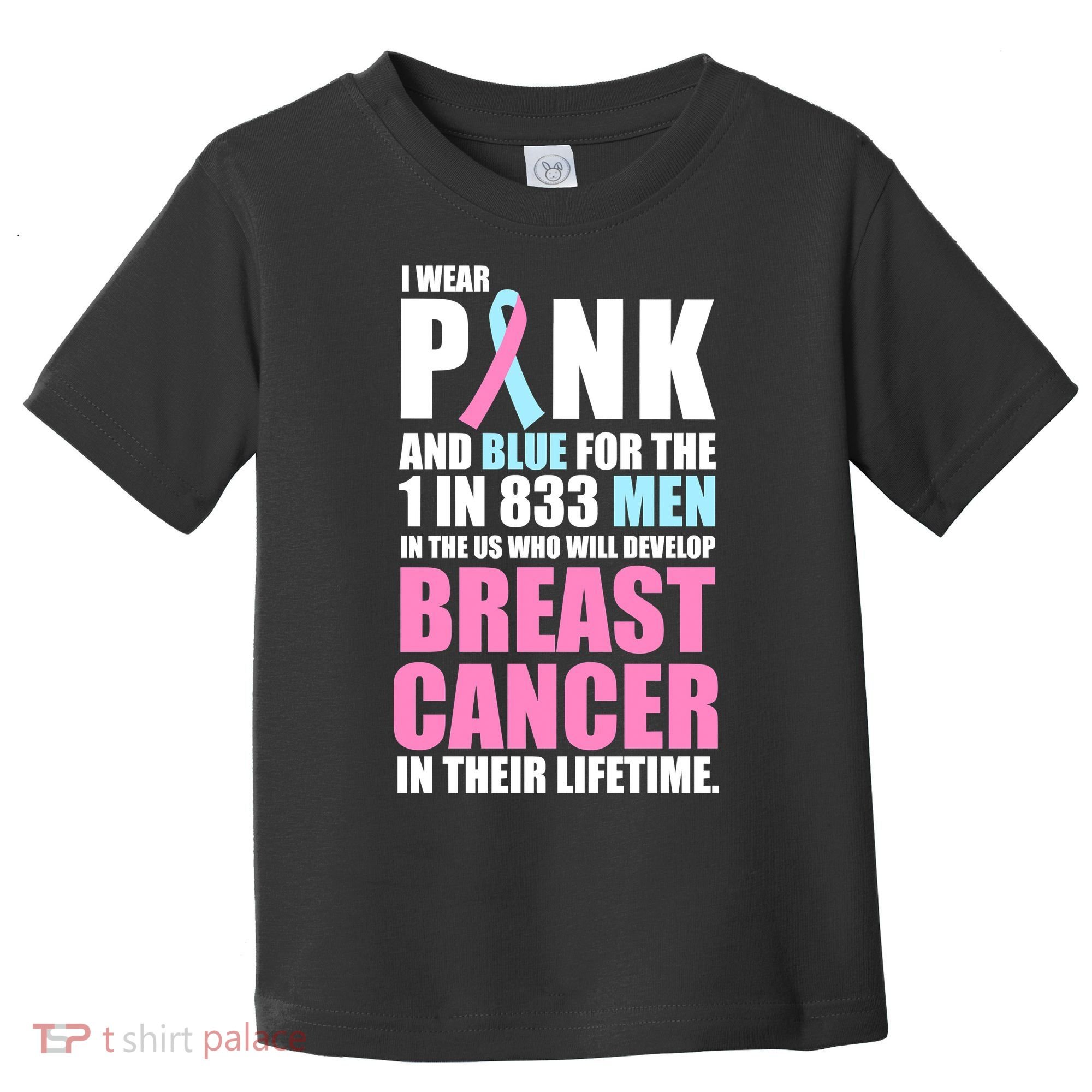 Fundraiser Male Breast Cancer Awareness Toddler T-Shirt