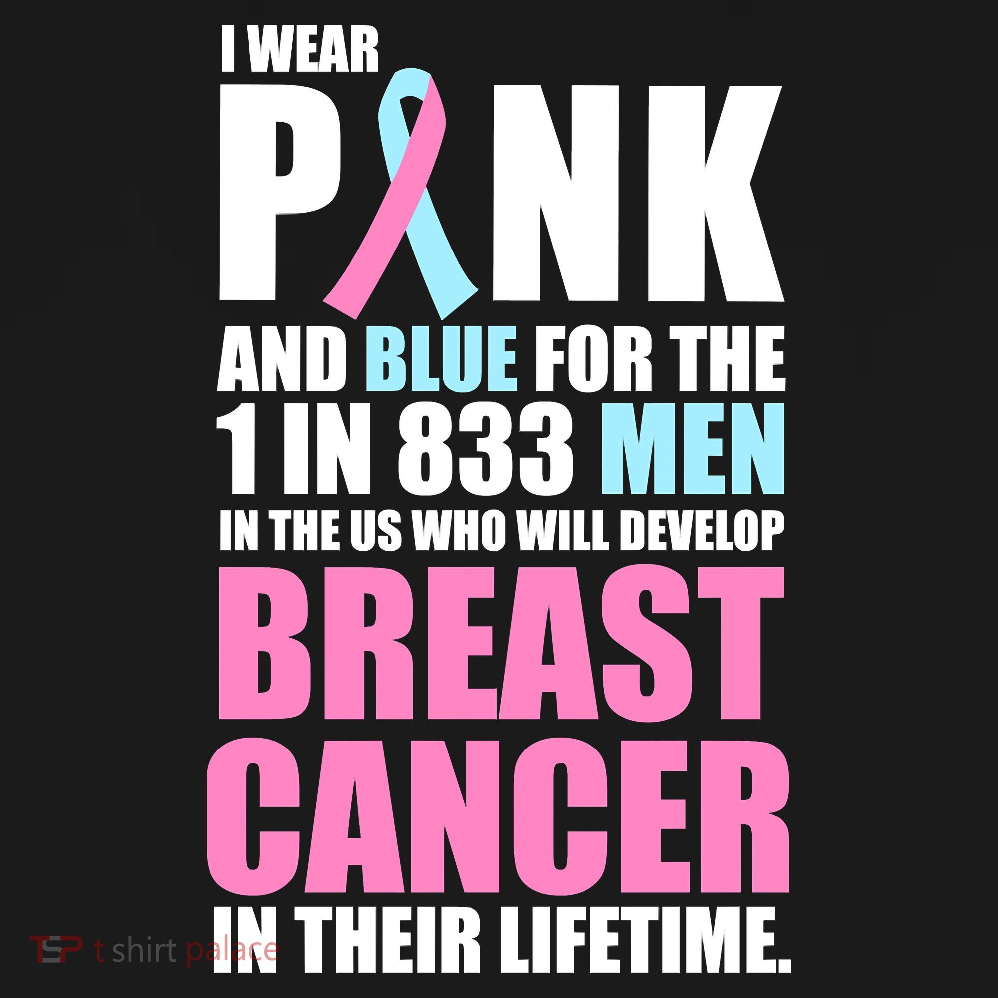 Fundraiser Male Breast Cancer Awareness Women's Long Sleeve Shirt
