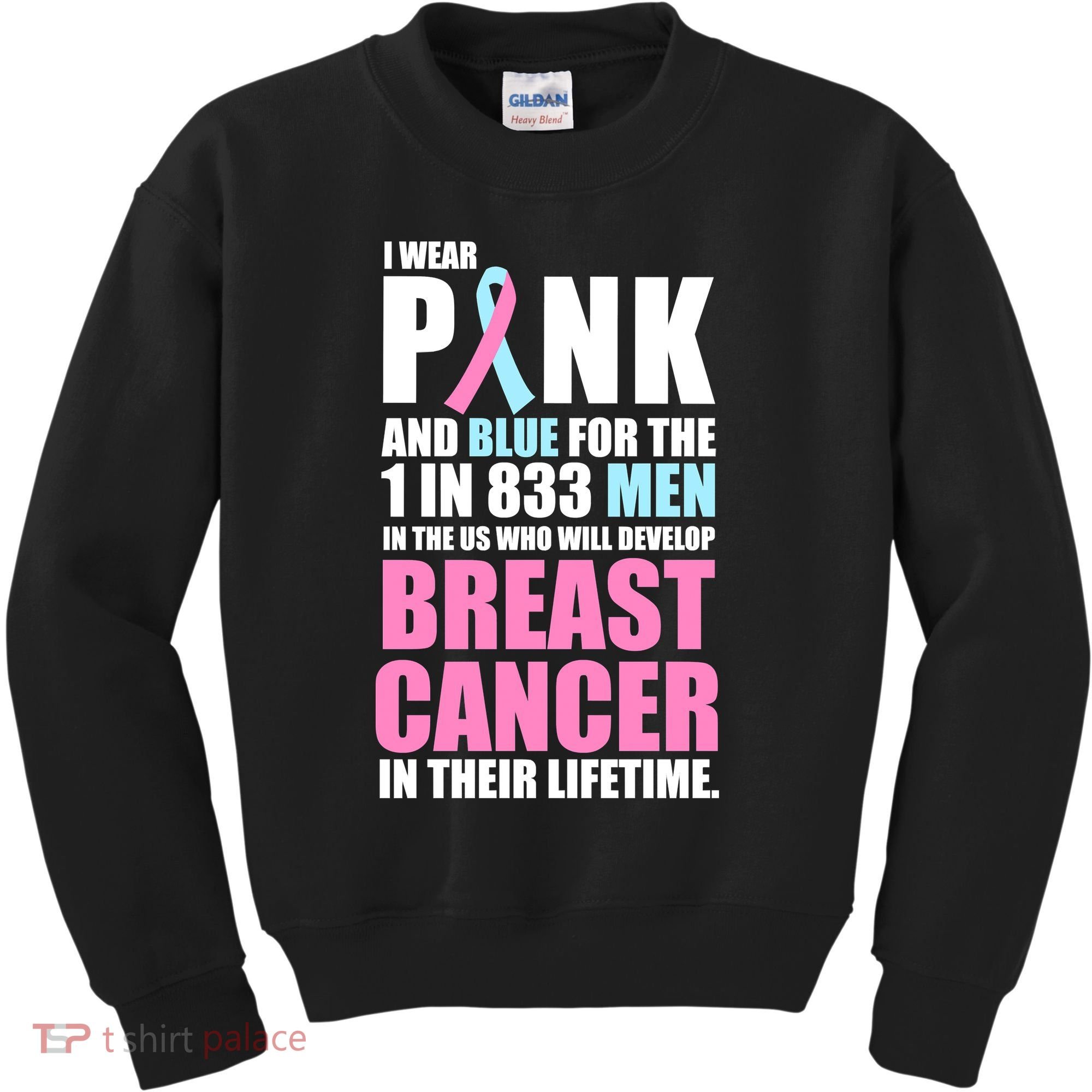 Fundraiser Male Breast Cancer Awareness Kids Sweatshirt