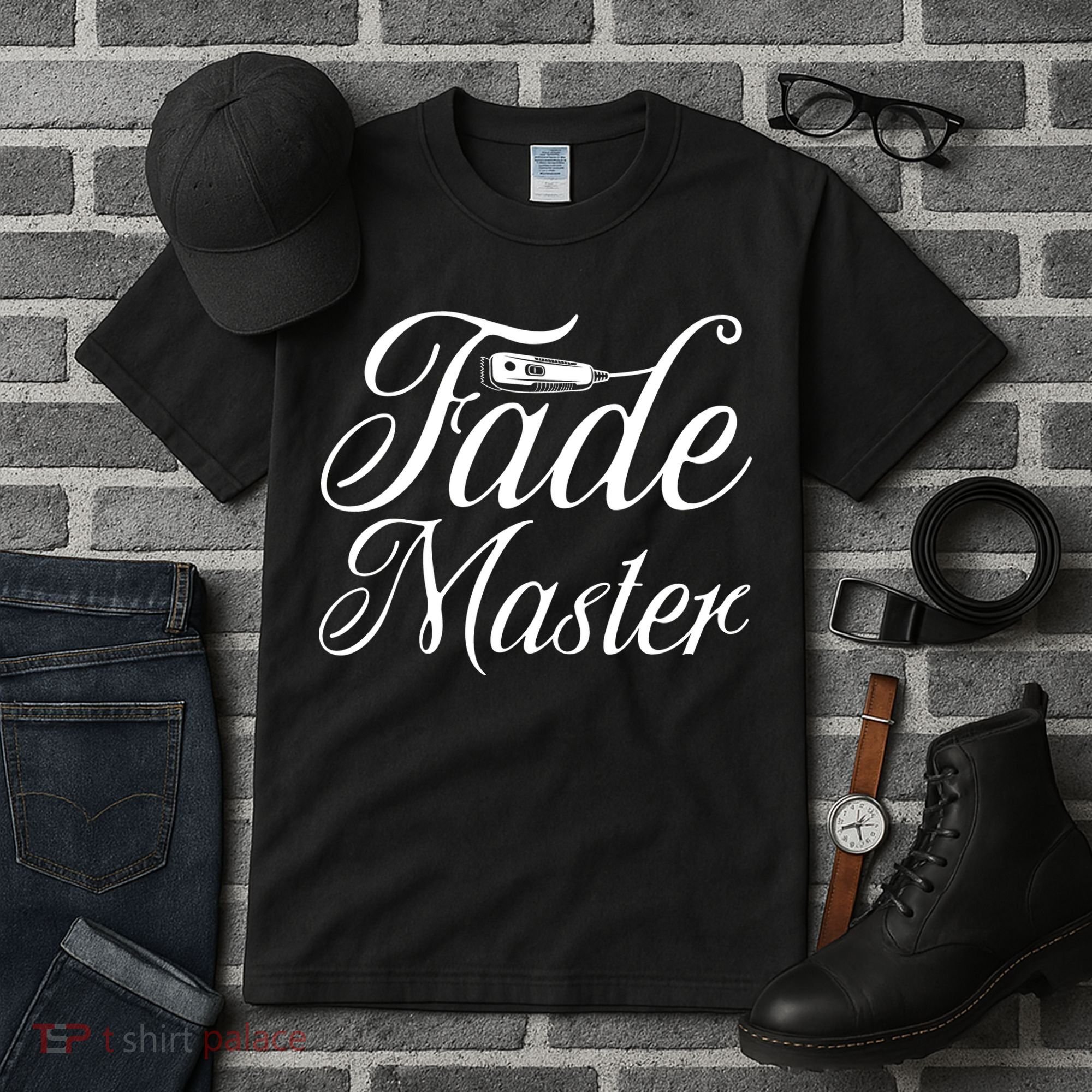 Fade Master Barber Hair Stylist Tall T-Shirt