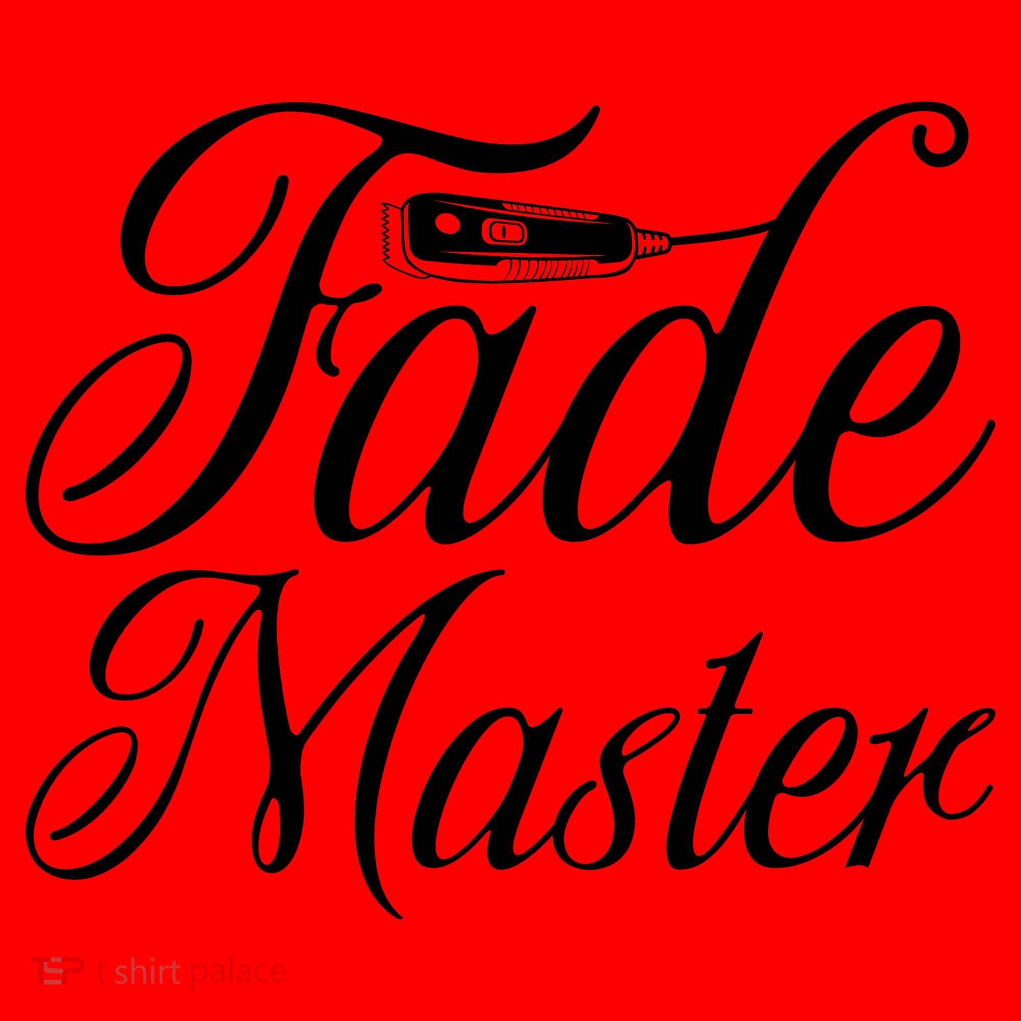 Fade Master Barber Hair Stylist Santa Hat