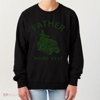 Father Mows Best Family Daddy Dad Women's Sweatshirt thumb 0