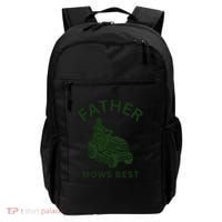 Father Mows Best Family Daddy Dad Backpack thumb 0