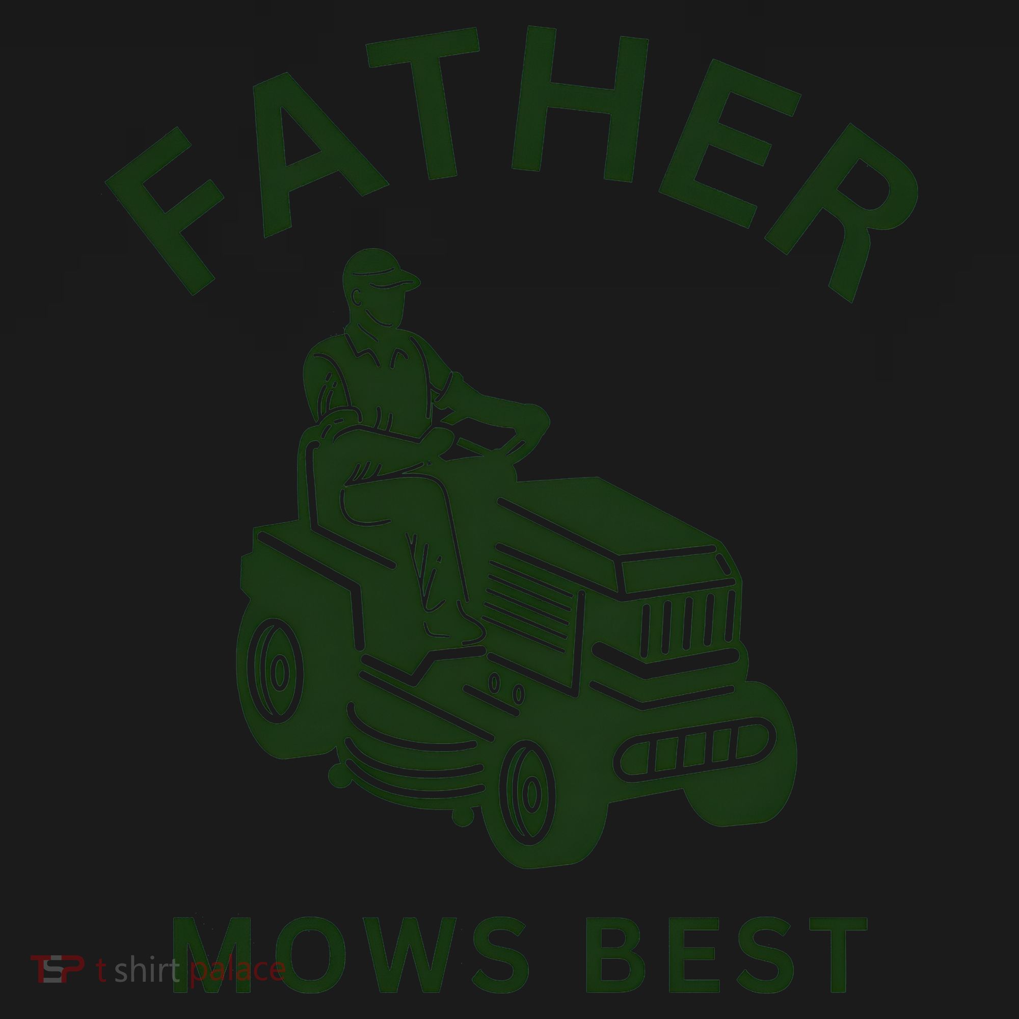 Father Mows Best Family Daddy Dad Backpack