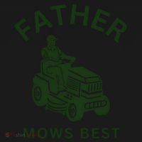 Father Mows Best Family Daddy Dad Tote Bag thumb 4