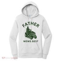 Father Mows Best Family Daddy Dad Women's Hoodie thumb 0