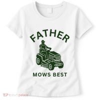 Father Mows Best Family Daddy Dad Women's T-Shirt thumb 0