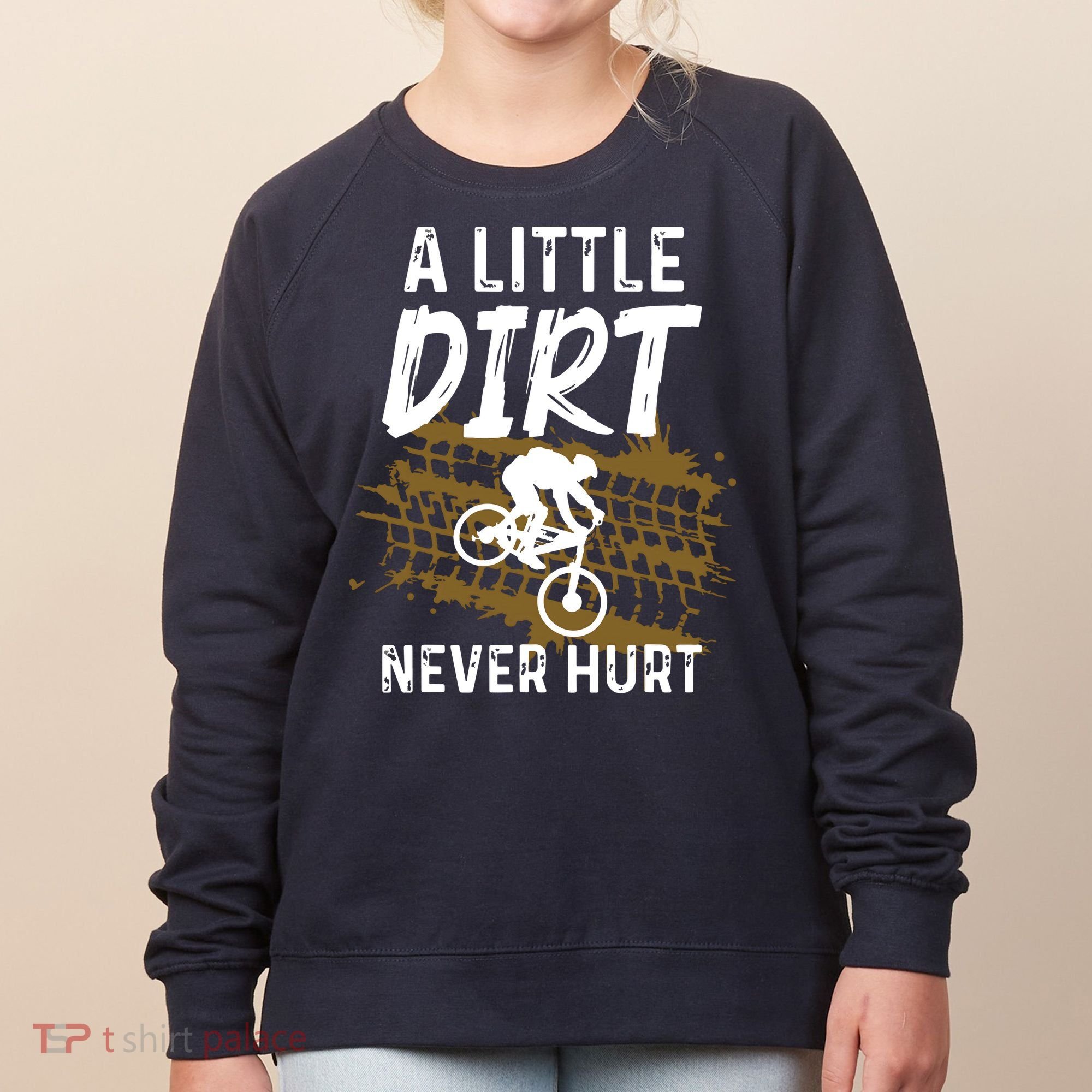 Funny Mountain Bike Gift For Mountain Biker Men Women MTB Women's Sweatshirt