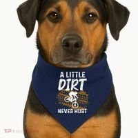 Funny Mountain Bike Gift For Mountain Biker Men Women MTB USA-Made Doggie Bandana thumb 1