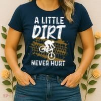 Funny Mountain Bike Gift For Mountain Biker Men Women MTB Women's T-Shirt thumb 2
