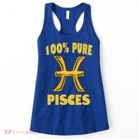 February March Birthday Pure Pisces Astrology Horoscope Gift Women's Tank Top thumb 0