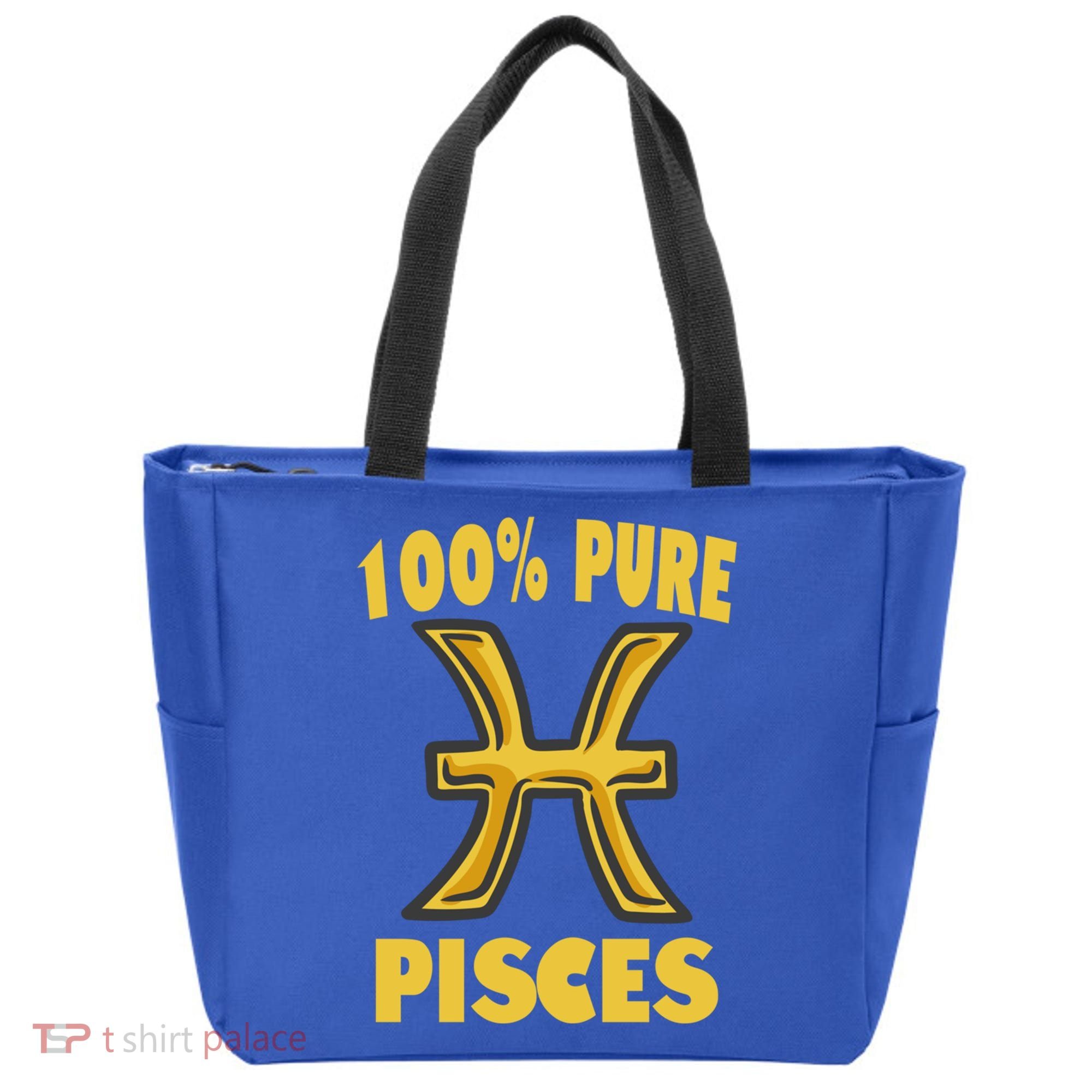 February March Birthday Pure Pisces Astrology Horoscope Gift Tote Bag